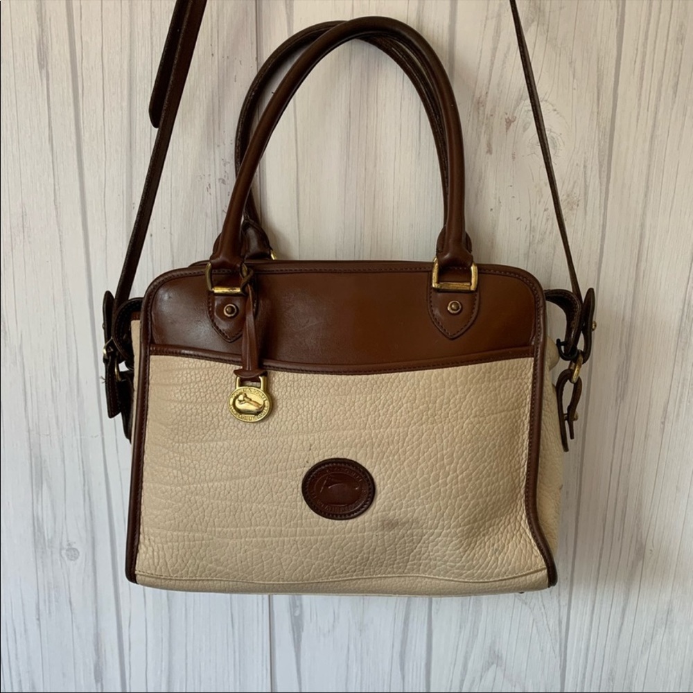 Dooney & Bourke leather satchel bag